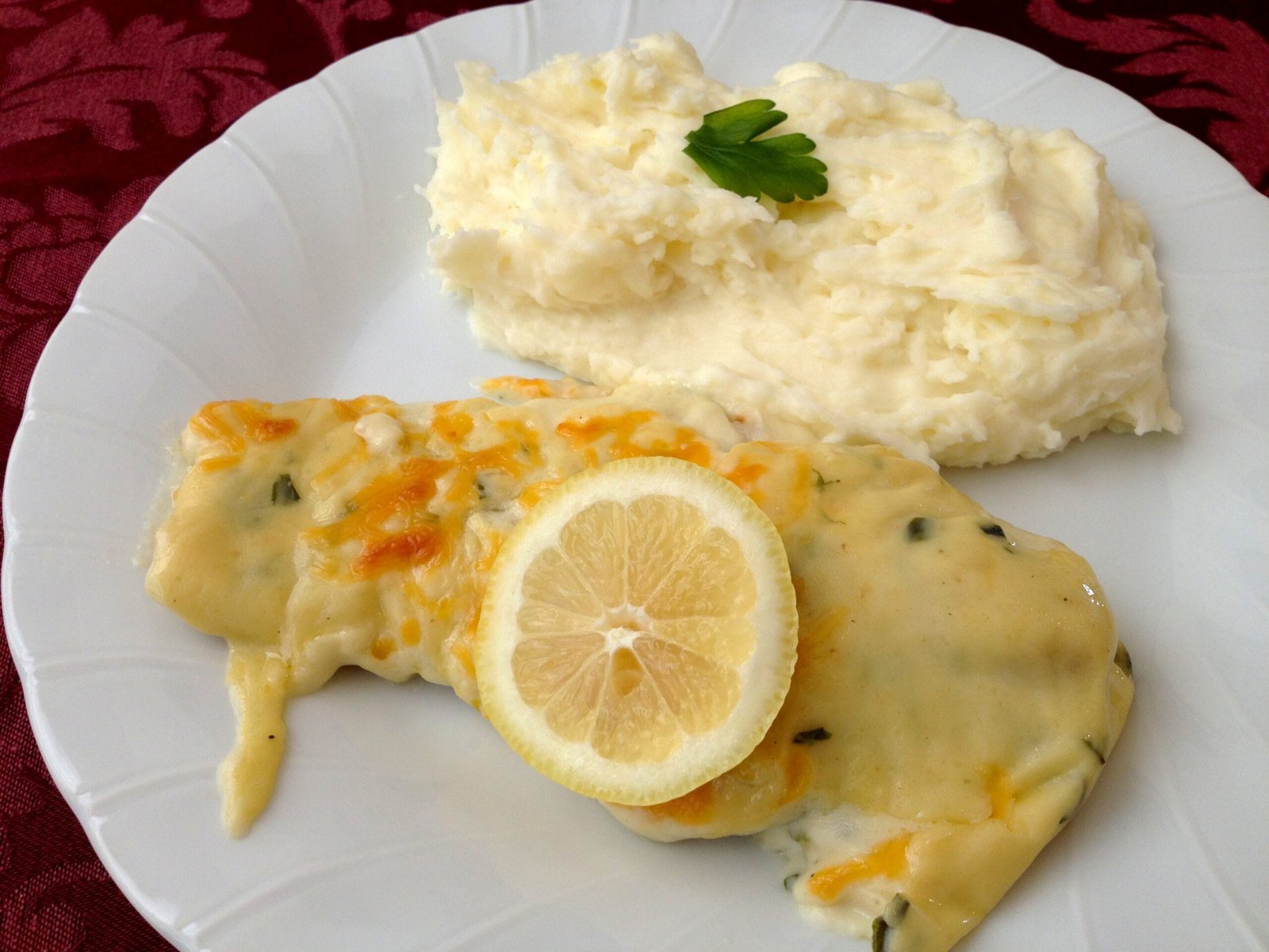 Baked Fish in Cheese Sauce – Zapečená ryba v sýrové omáčce