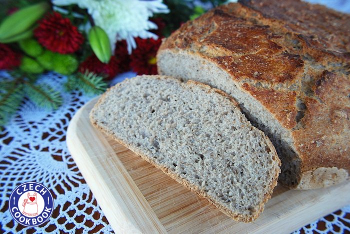 Simplified Wheat Rye Bread – Zjednodušený pšenično-žitný chléb
