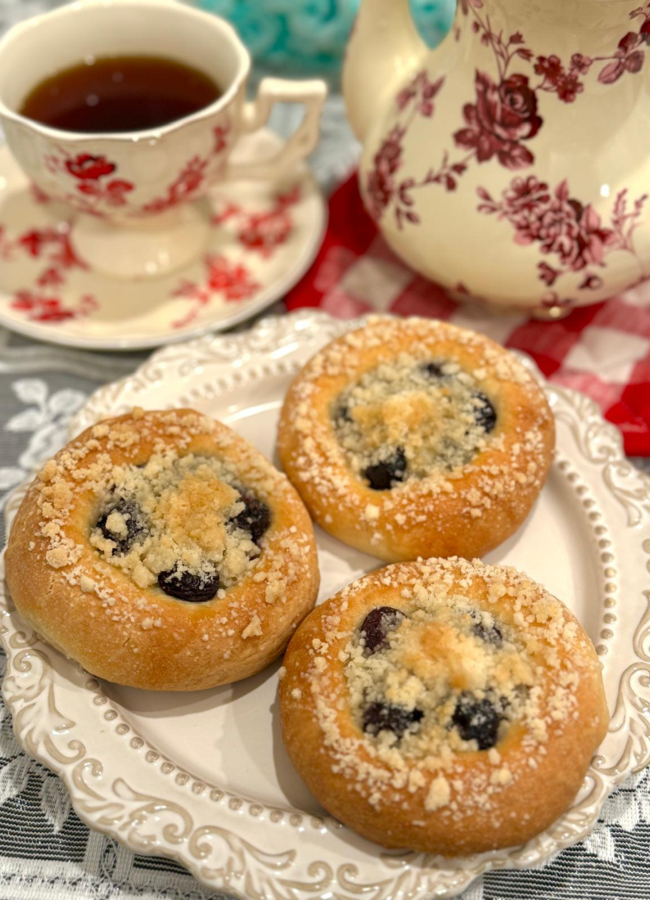 Blueberry Kolache – Borůvkové Koláče