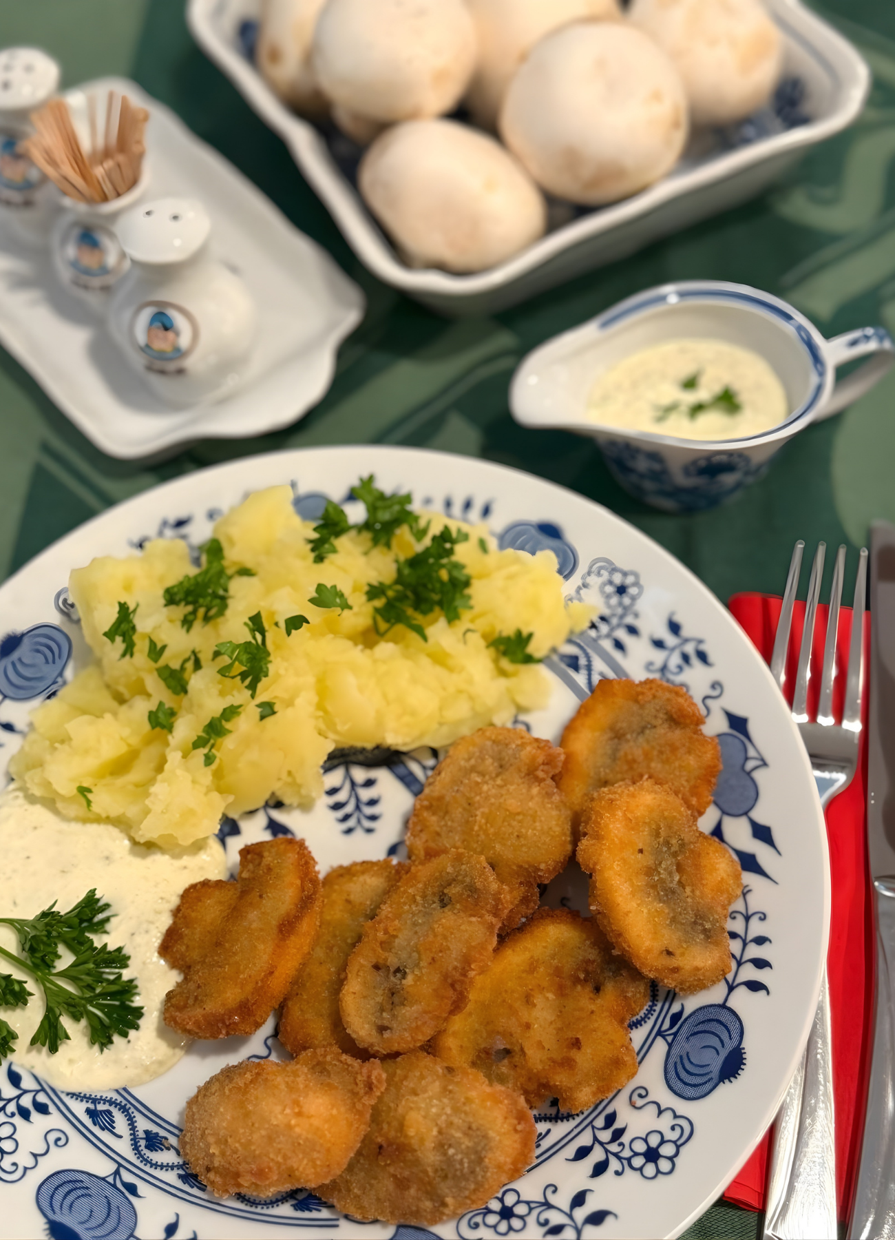 Breaded Fried Mushrooms – Smažené žampióny